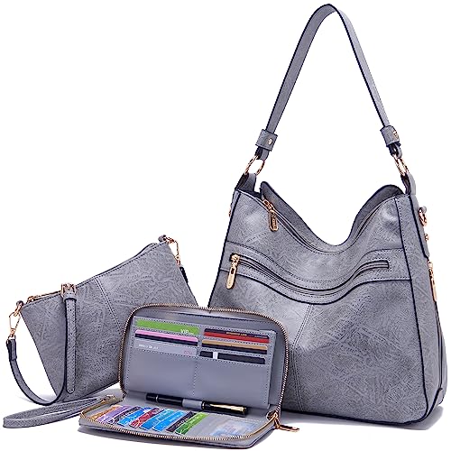Women Large Crossbody Bags Ladies Satchel Shoulder Handbags Purse and Wallet Set for Women Totes Hobo Purses