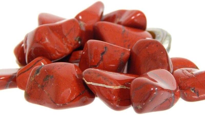 Red Jasper Tumbled Stone - Crystal Healing, Reiki, Chakra Balancing, Decoration, Classroom use