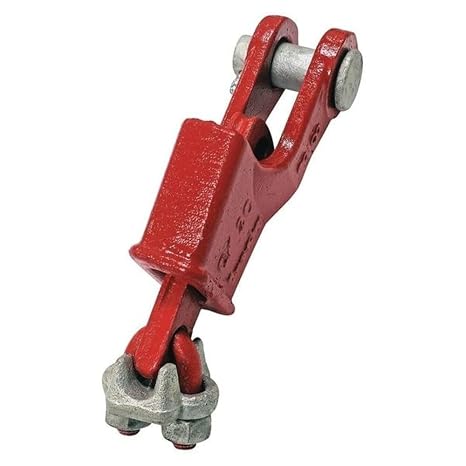 Crosby Terminator Wedge Socket, 1/2" Wire Size, Painted, S-421T