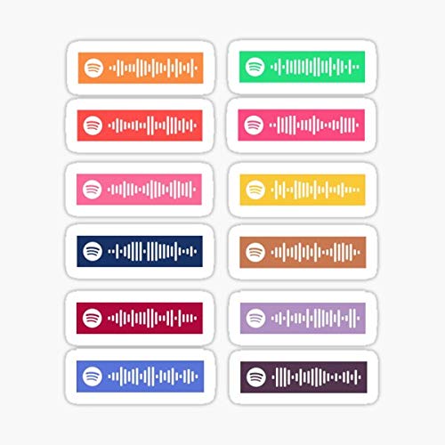 Harry Styles Fine Line Album Spotify Codes Sticker - Sticker Graphic - Auto, Wall, Laptop, Cell, Truck Sticker for Windows, Cars, Trucks