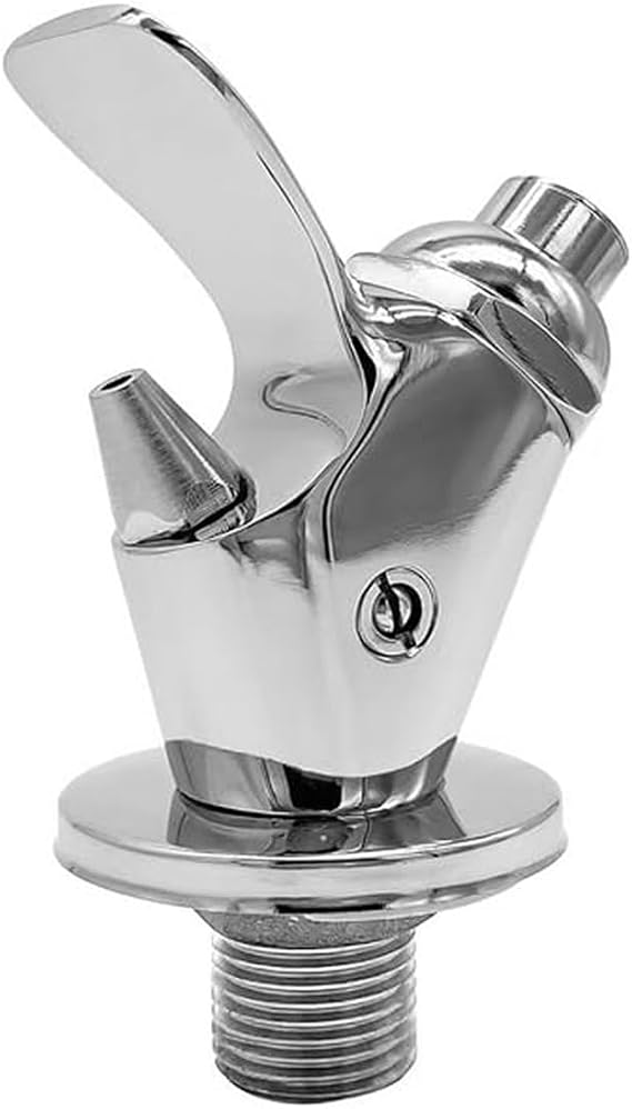 Drinking Fountain Faucet Kitchen Outdoor Brass Fountain Bubbler Tap, Bathroom Press Drinking Water Filter Tap G1/2"