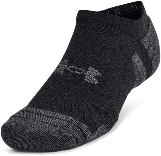 Under Armour Unisex-Adult Training Cotton No Show Socks 6 Pack