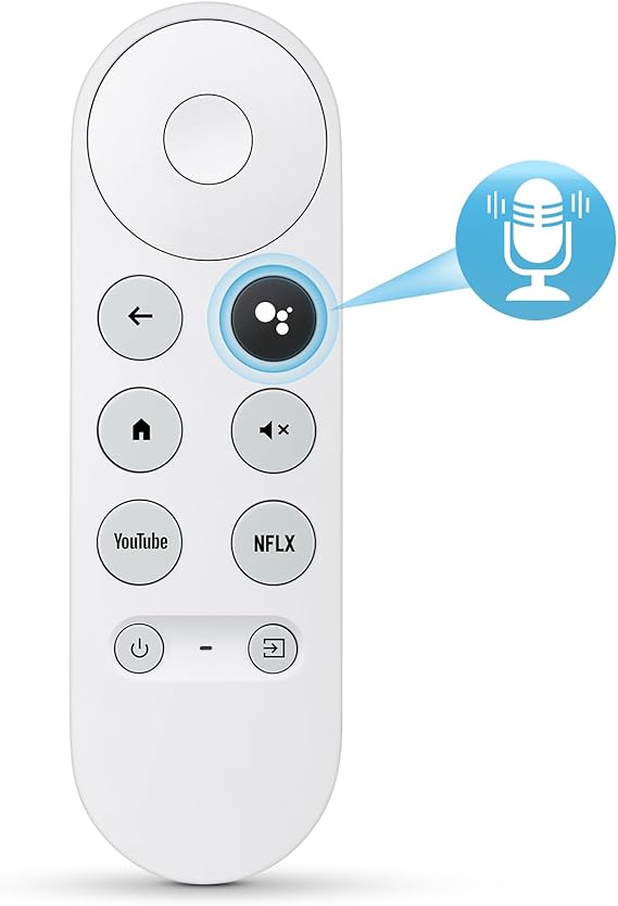 Replacement for Google-Chromecast-Remote, for Chromecast Google TV Remote