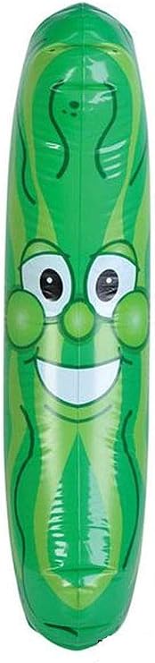 Rhode Island Novelty 1 Dozen (12) Inflatable PICKLES-each 36" Long/PARTY Decorations/DJ Dance Give-