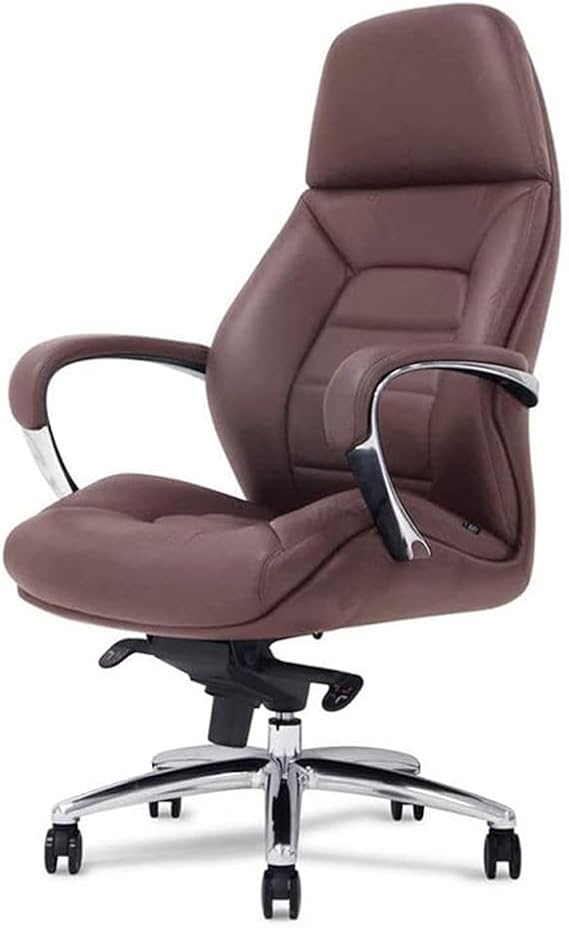 Home Office Chair Ergonomic Computer Task Desk Chair,Chair for Desk Support Soft Comfort with Armrest High Back Pu Leather Chair Adjustable Rolling Swivel,Nice Chic Best
