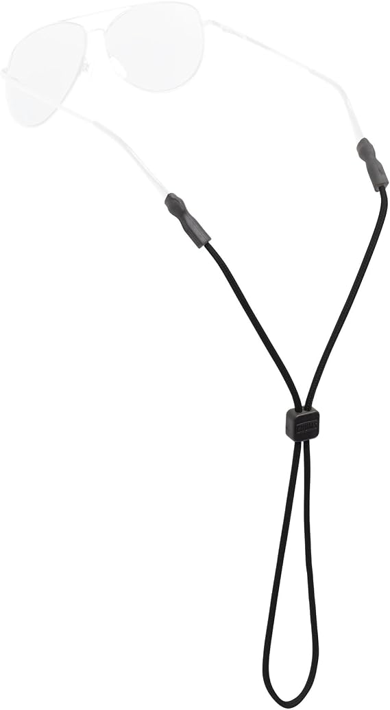 Chums Universal Fit Rope Eyewear Retainer, Black, One Size Fits Most