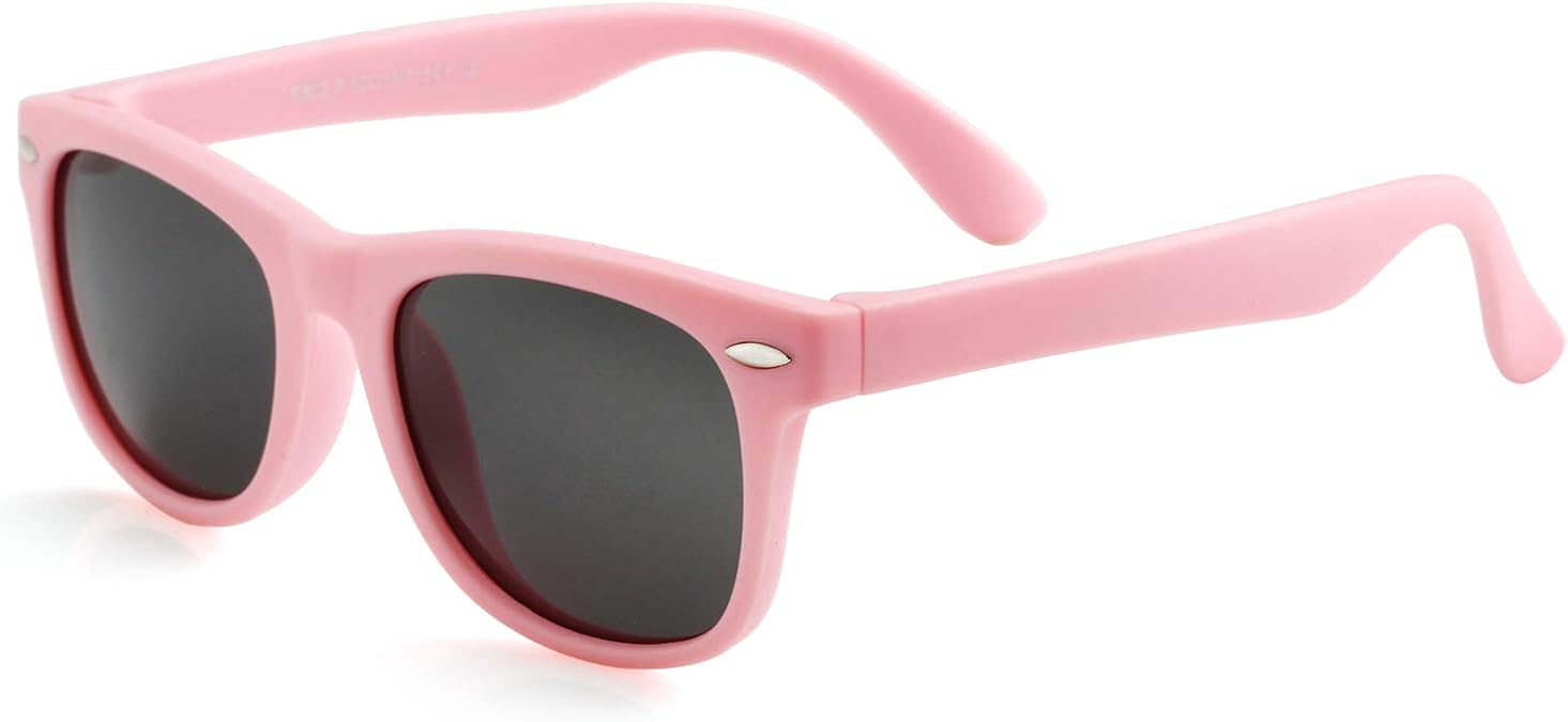 Kursan Kids Polarized Sunglasses TPEE Rubber Flexible Frame Shades