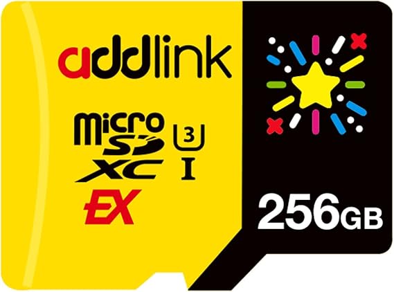 addlink 256GB TurboPlay Gaming microSD Express Card, UHS-I, C10, U3, V30, Full HD, 4K, Up to 880/750 MB/s Memory Card, Nintendo-Switch 2, ASUS ROG Ally, Steam Deck,Gaming Device