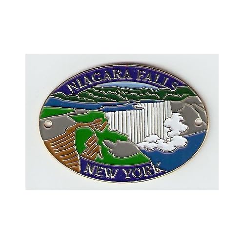 Niagara Falls Hiking Stick Medallion