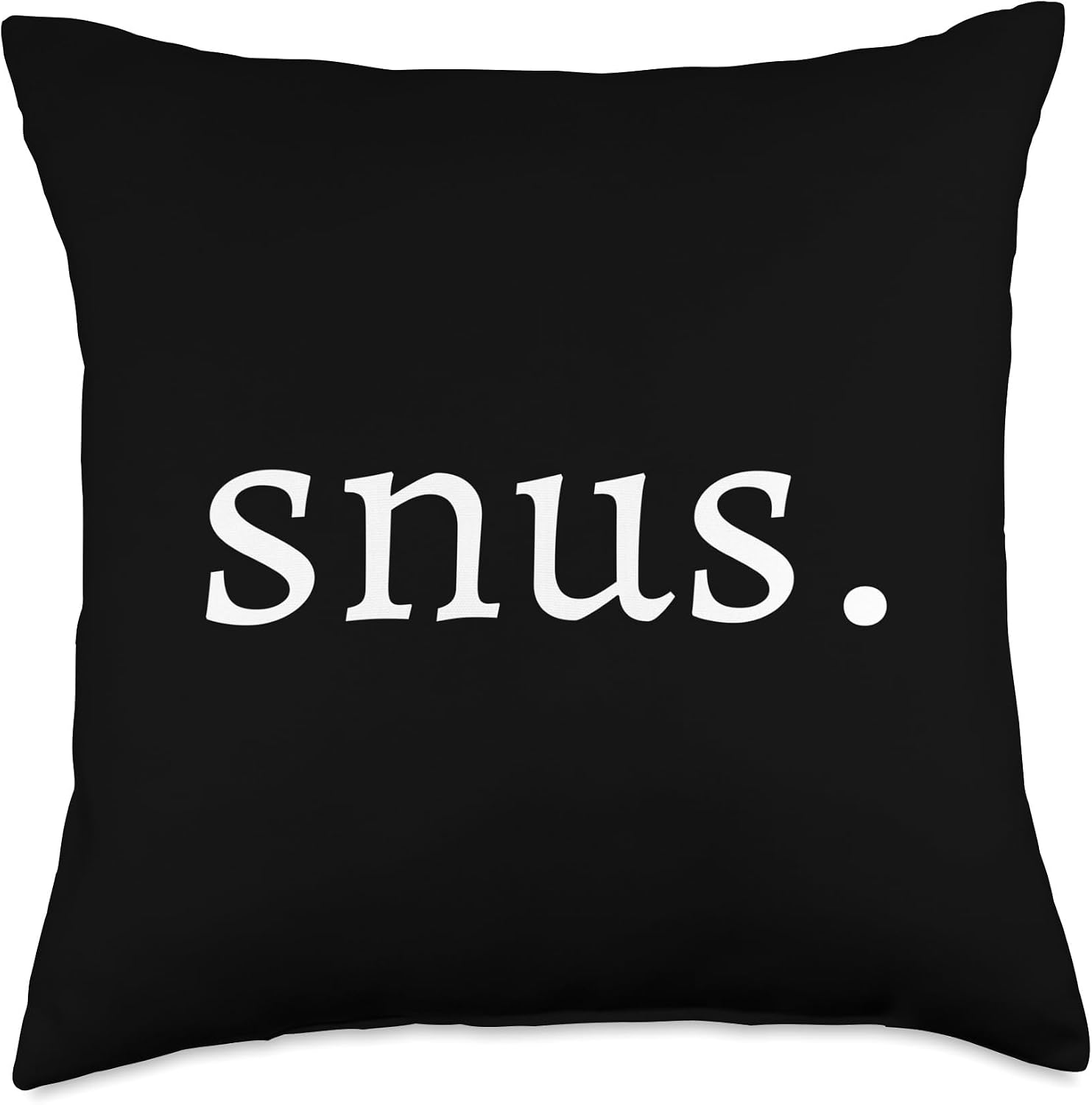 Snus Swedish Snus Throw Pillow
