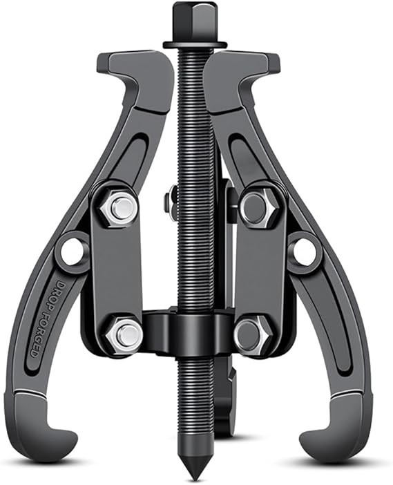BELOMI 3 Inch Carbon Steel 3-Jaw Bearing Puller with Reversible Jaws