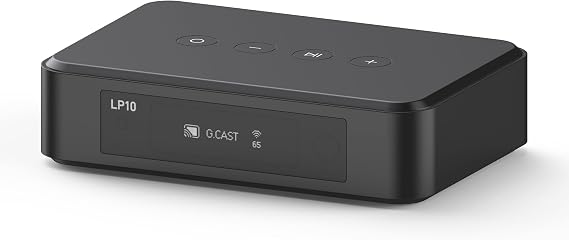Arylic LP10 Wireless Music Streamer, Supports AirPlay 2, Apple Home and Spotify & Tidal Connect Multiple Streaming Options,Works with Chromecast, WiFi & Bluetooth Preamplifier