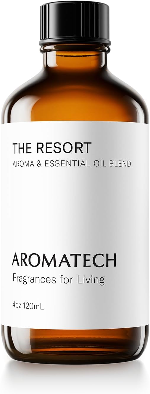 AromaTech The Resort Fragrance Essential Oils - for Aroma Oil Scent Diffusers (120 mL)