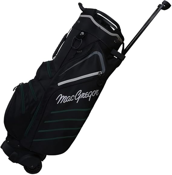 MacGregor Golf VIP Cart Bag with Built in Wheels/Handle, 14 Way Divider