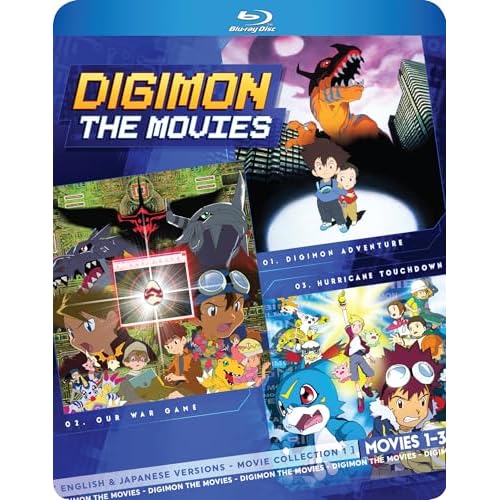 Digimon The Movies 1-3 Collection