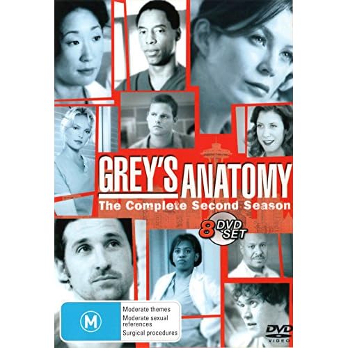 Grey's Anatomy Season 2 | 8 Discs | NON-USA Format | PAL | Region 4 Import - Australia