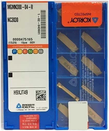 KORLOY 100% Original MGMN MGMN300 04 R MGMN300-04-R NC3030 Slot Blade Slotting Tool
