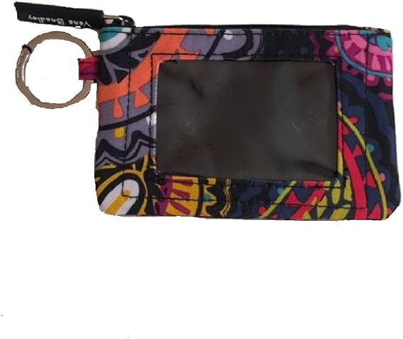 Vera Bradley Women's Zip ID Case Twilight Paisley