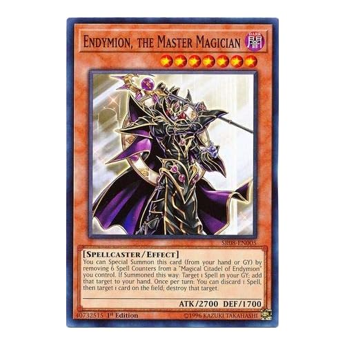 Yu-Gi-Oh! - Endymion, The Master Magician - SR08-EN005 - Common - 1st Edition - Structure Deck: Order of The Spellcasters
