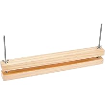 Wooden Bookbinding Press, Portable Desktop Card Binding Machine for Home
