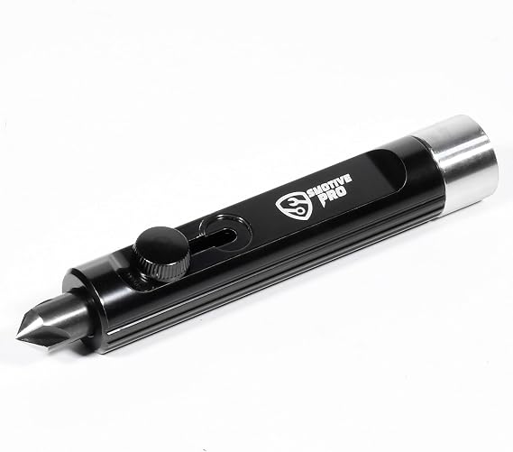 Dual-End Rimming & Deburring Tool, for 3/16" to 1/2" Tubing | Internal & External Pipe Deburring Tool, Achieve Optimal Tubing Flaring for Brake/Copper/Hydraulic Lines