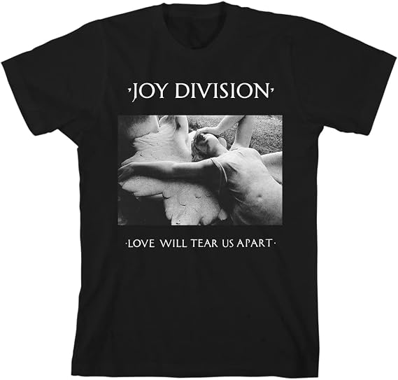 2Bhip Joy Division Love Will Tear Us Apart T Shirt Black