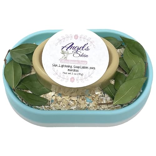 Skin Lightening Soap for Melasma and Dark Spots [2 Oz.] | Jabón aclarador de piel para melasma y manchas oscuras [2 Oz.] | Angels Skin