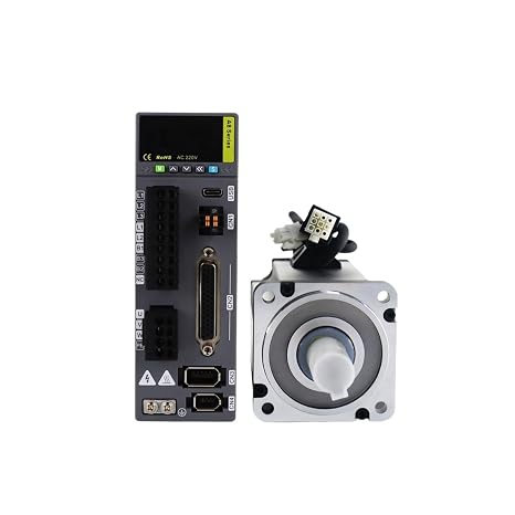 Servo Motor Industry A8 Servo Motor 750W 1000W with AC Servo Driver STO Pulse RS485 Analog Control(1KW 17bit Increment)