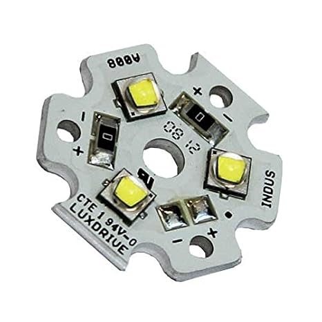 Cree Xlamp XP-E2 Neutral-White 3-Up (Triple) LED Star