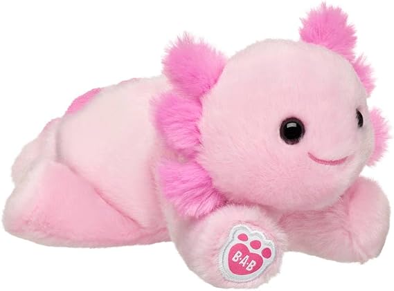 Build A Bear Mini Beans Axolotl Stuffed Animal