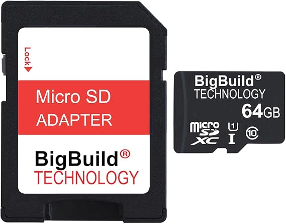eMemoryCards 64GB Ultra Fast 80MB/s microSDXC Memory Card for Sony Handycam HDR-CX405, HDR-PJ410B Camcorder
