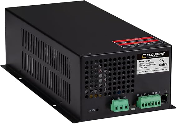 Cloudray 150W CO2 Laser Power Supply 220V for CO2 Laser Engraver Cutter M150 (Updated MYJG150)