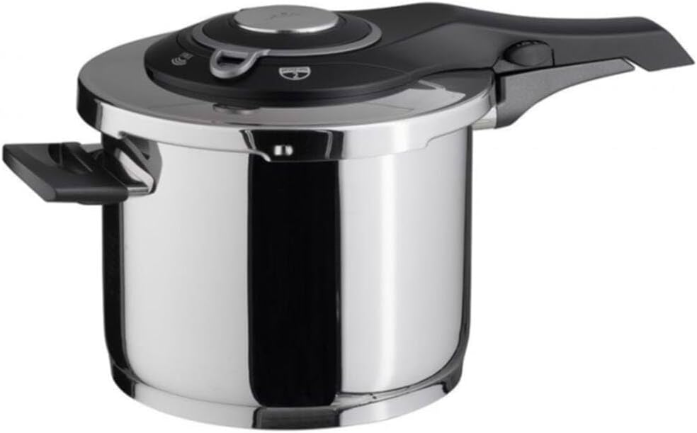 Jumbo Procook Black Light Gray Stainless Steel 6 Lt Pressure Cooker