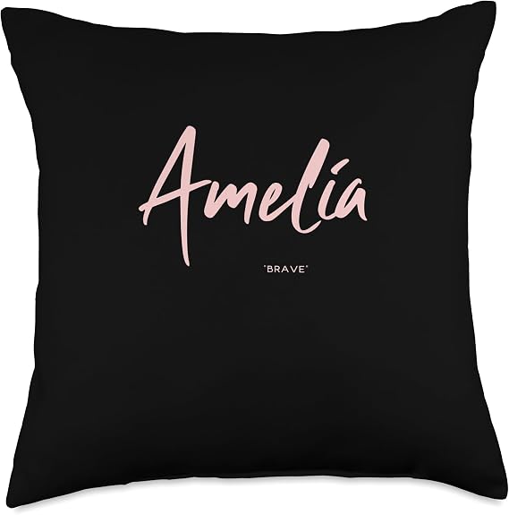 Amelia - Brave Throw Pillow