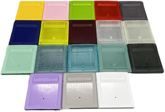 Game Card Cartridge Shell Case Replacement for Gameboy Color GBC, Game Cartridge Housing Shell Case for Gameboy Classic GB (Crystal Blue)