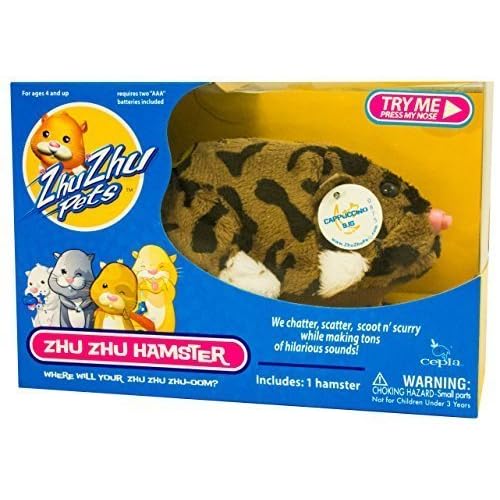 Zhu Zhu Pets Series 4 Hamster Toy Cappuccino by Zhu Zhu Pets