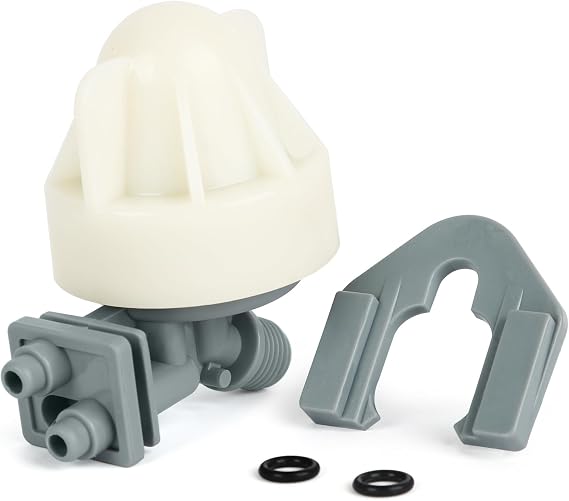 Water Softener Nozzle, 7187065 Venturi Assembly for Whirlpool Water Softener Parts Replaces 7214969, 7165704, 7238450 and WS15X10027 Water Softener Nozzle and Venturi Gasket Kit