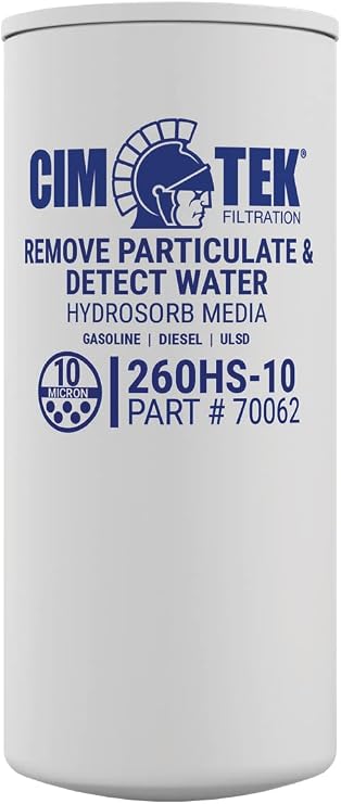 Cimtek Fuel Filter Hydrosorb 3/4" Element 70062