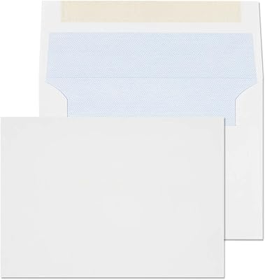 Blake Purely Everyday A6 Gummed White Invitation Envelopes Pack of 500 2301-76 - 4.75 x 6.5