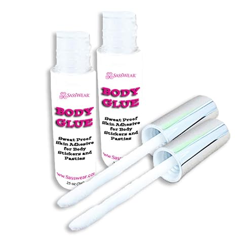 Sasswear Body Glue, 10ml - (2 Pack)