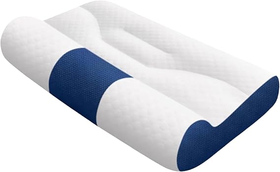 Neck Pillow Breathable Neck Support, Back Support | Cervical Cushion For Bed Portable Washable Home Airplane Back Sleeping Car Workplace Bedroom Night Daily Women Men