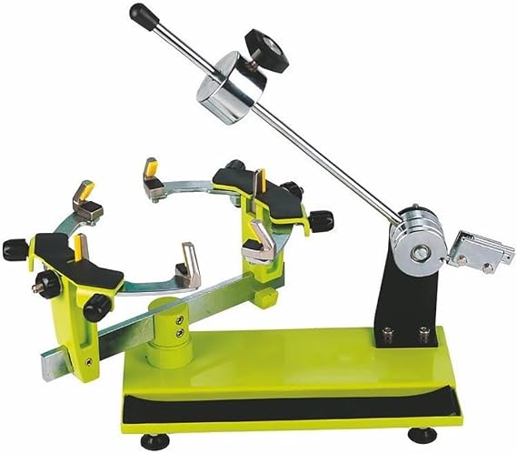 Badminton Racket Stringing Machine, Desktop Racket Stringing Machine with Tools and Accessories, Six-Point Positioning Frame, 360 Rotation, for Badminton Racket, Tennis Racket