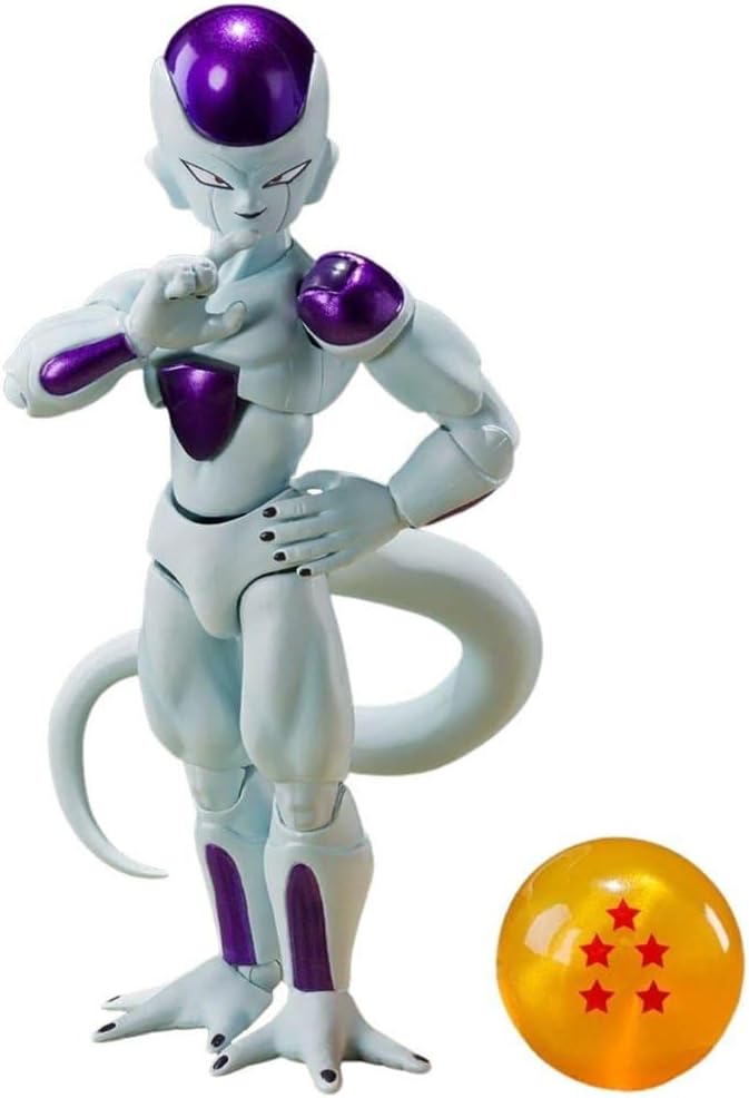 TAMASHII NATIONS Tamashii Nations S.H.Figuarts Dragon Ball Z Frieza Fourth Form Approx. 4.7 inches ABS&PVC Painted Action Figure BAS62977