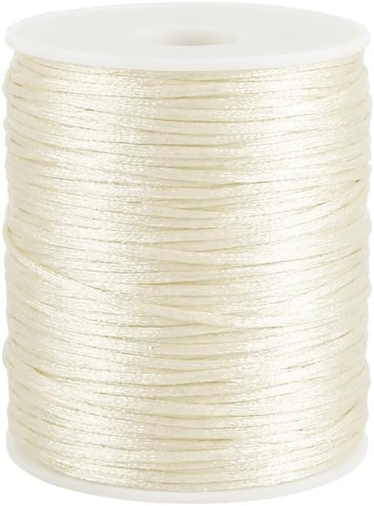 Ewparts Satin Nylon Cord 1.5mm x 100m White
