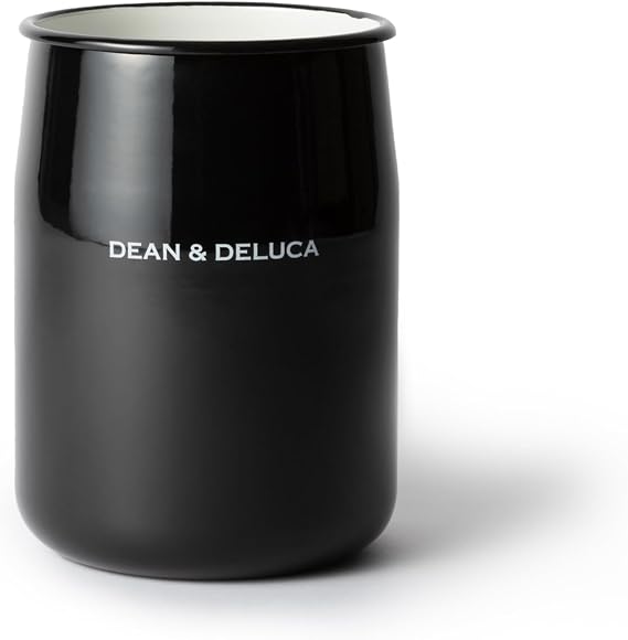 DEAN & DELUCA Enameled Kitchen Tool Holder Black