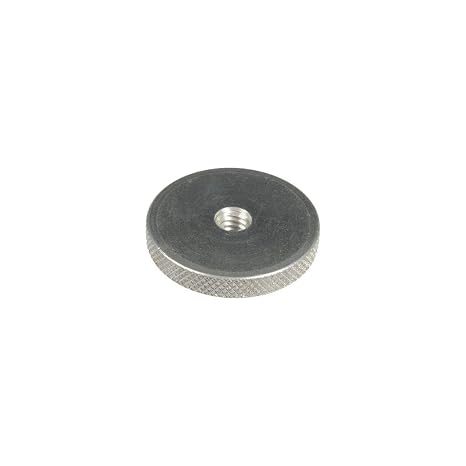 M-6 Large Knurled Edge 1/4"-20 Locknut