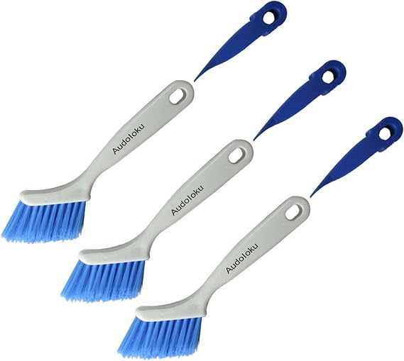 3PCS Crevice Brush Gap Deep Cleaning Brush Small Detail Kitchen Scrub Brush Window Groove Sliding Door Track Home Cleaning Brush