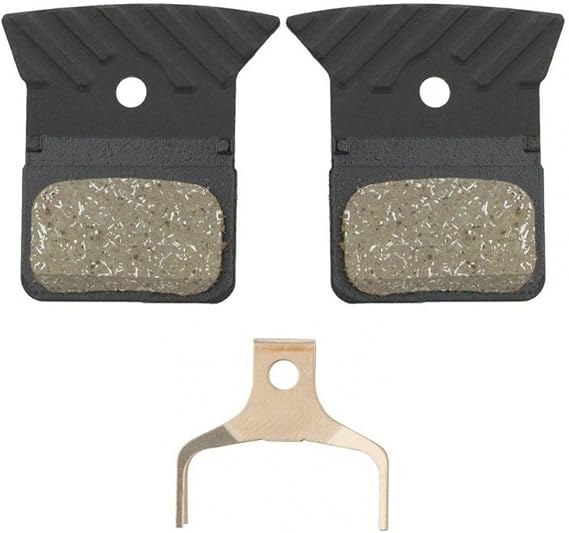 2 Boxes (4 Pads) L05A-RF Resin Disc Brake Pads with Cooling Fin