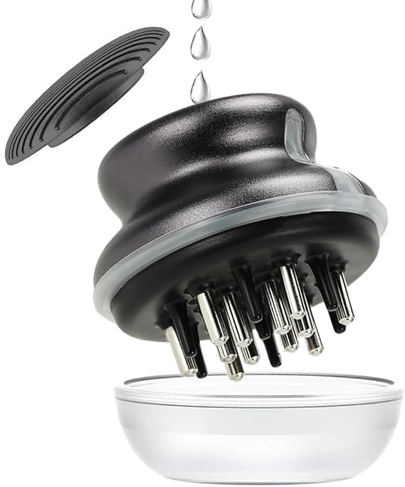Scalp Applicator Comb for Hair Scalp Treatment,Rolling Ball Applicator