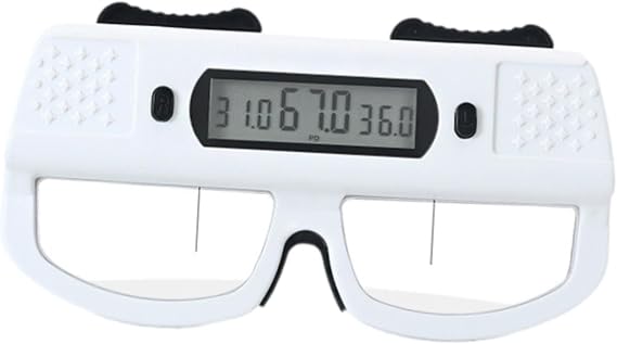 Optical Digital PD Ruler, Pupil Distance Meter Tester with Memory Function, LCD Screen Optometry Tool Pupilometer